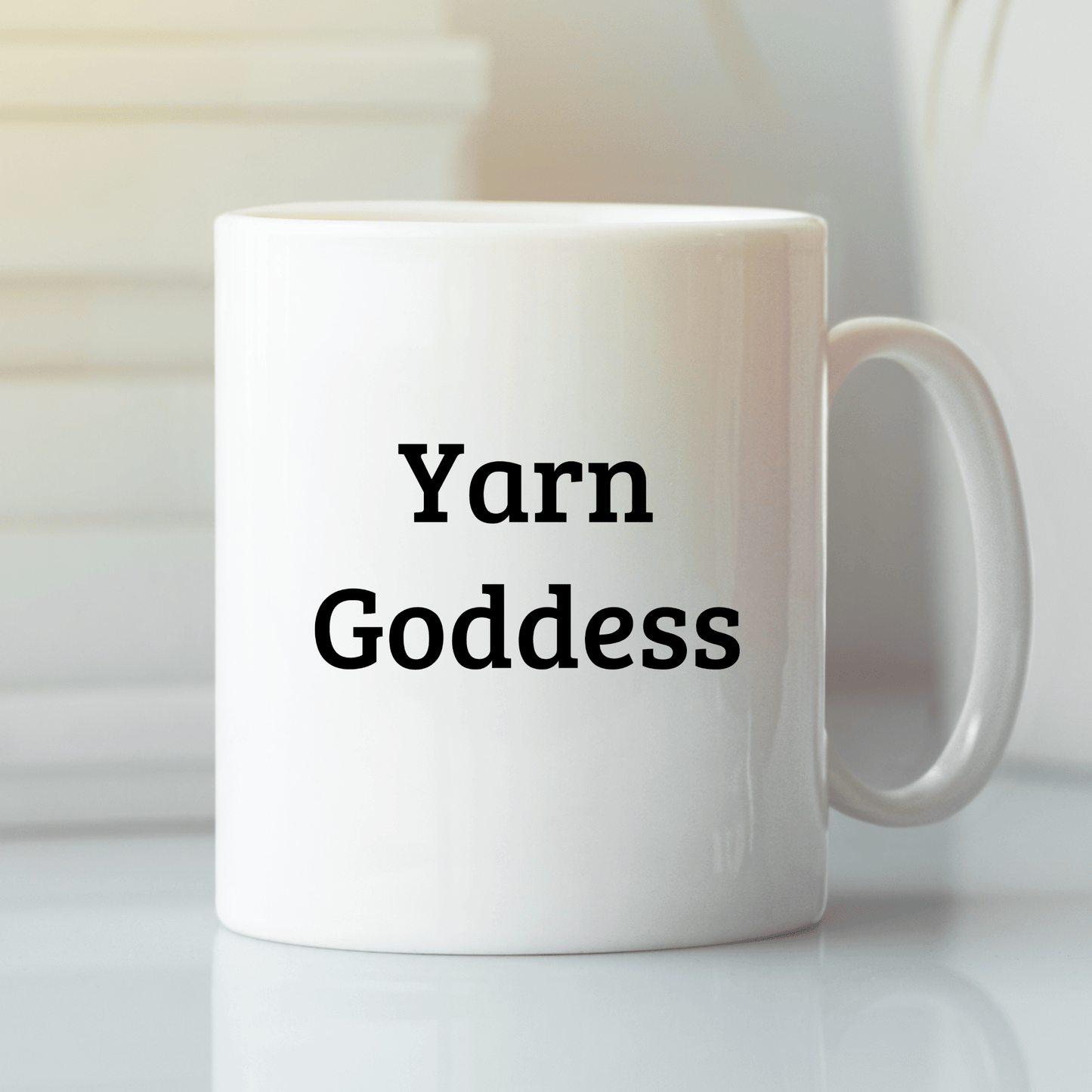 Yarn Goddess Mug | Funny Knitting Coffee Mug - Granville Designs