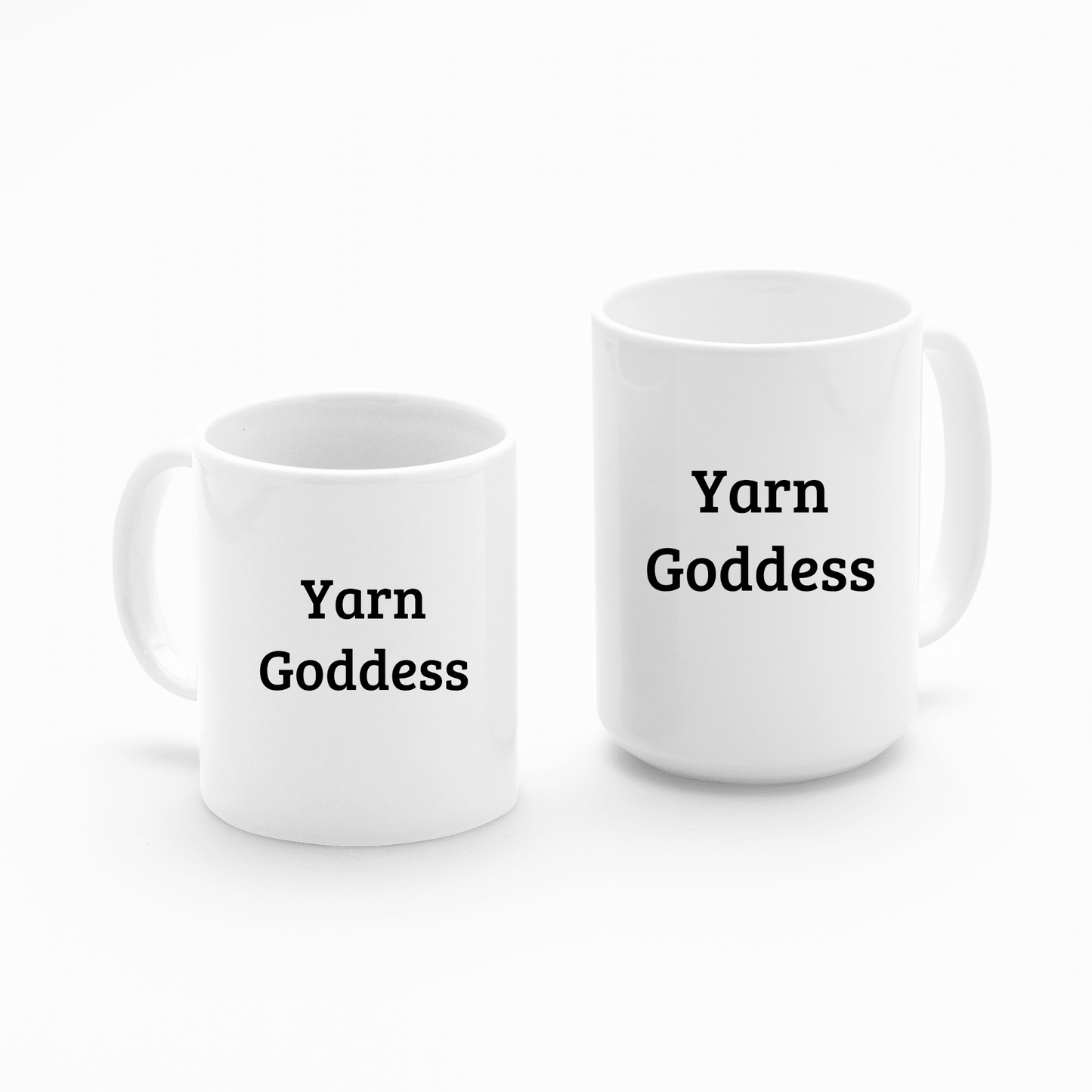 Yarn Goddess Mug | Funny Knitting Coffee Mug - Granville Designs
