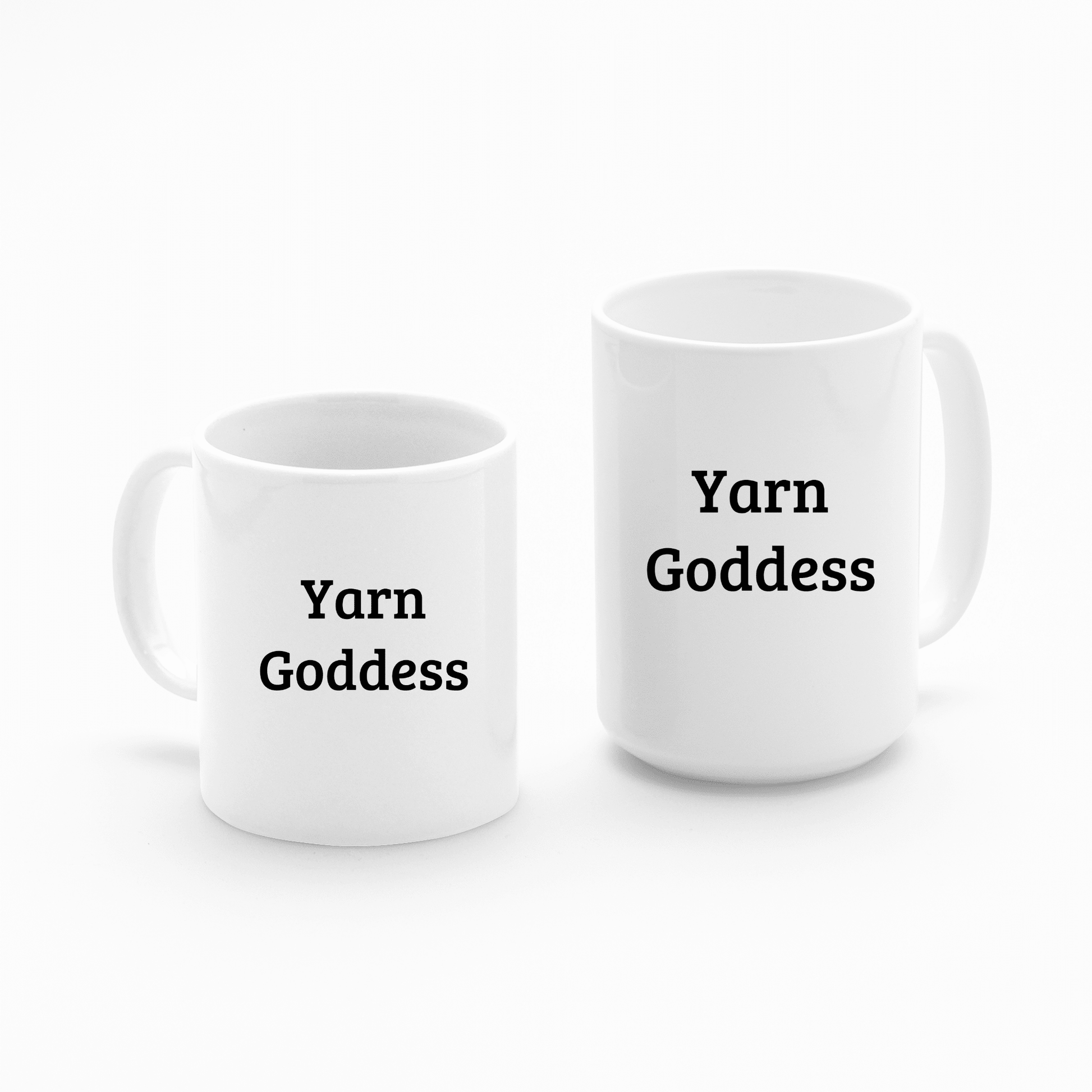 Yarn Goddess Mug | Funny Knitting Coffee Mug - Granville Designs