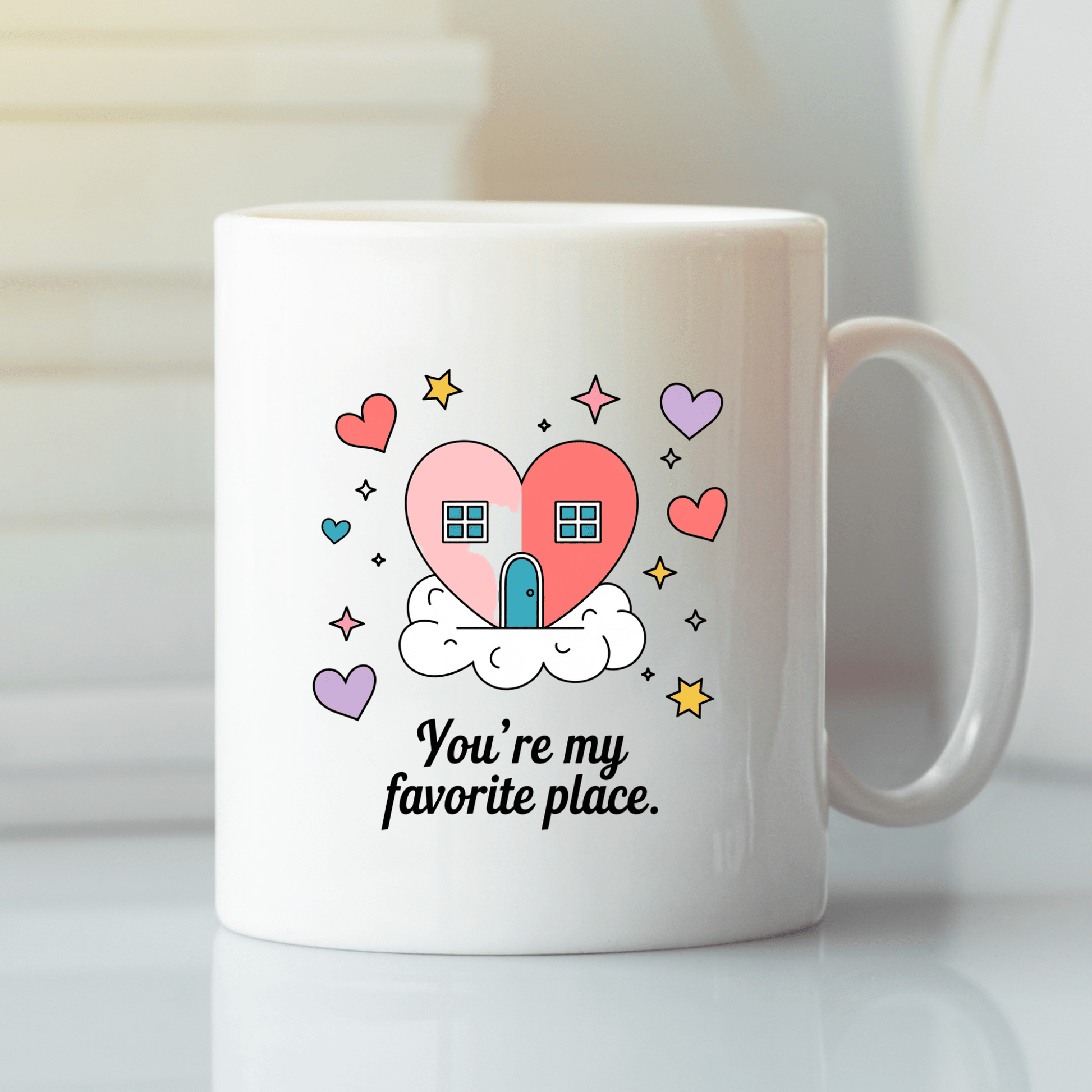You’re My Favorite Place Mug | Cute Love Gift - Granville Designs
