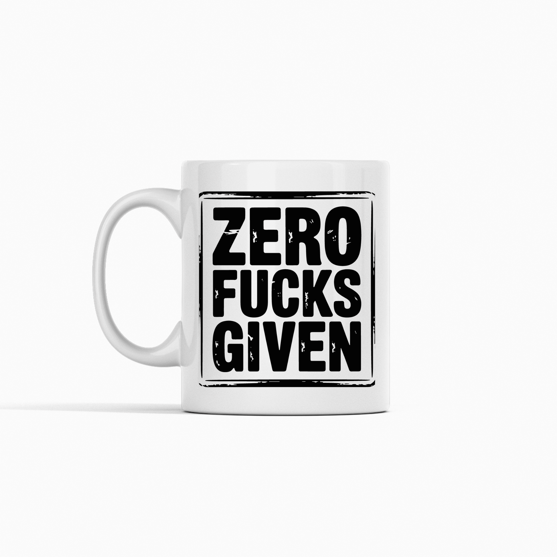 Zero Fucks Given Mug | Funny Sarcastic Coffee Mug - Granville Designs